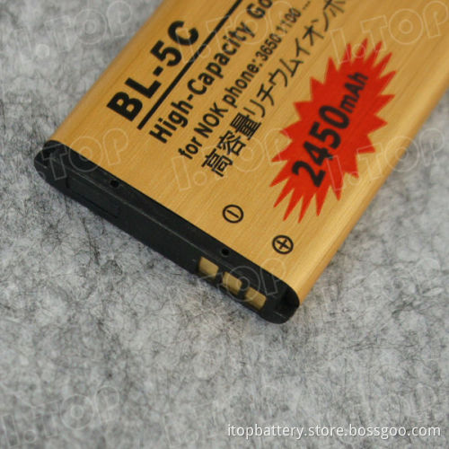 Orginal quality BL-5C battery for nokia 6600/ 6670/ 6681/ 6820/ 7610/ E50/ E60/ N70/ N71/ N72/ N91